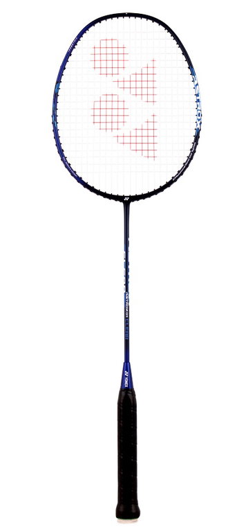 Yonex Badmintonschläger Astrox 01 Clear (kopflastig, sehr flexibel) schwarz/blau - besaitet -